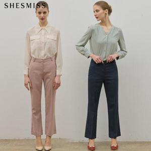 [쉬즈미스][쉬즈미스(SHESMISS)] 스트레치 솔리드 스트레치 팬츠 (택가격 158000원)