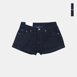 스콰즈 여자 데님 반바지 데일리 생지 핫팬츠 SNNP026