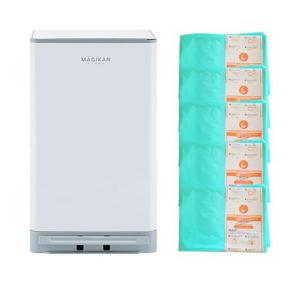 매직캔 히포 기저귀 휴지통 27L MH280WG 화이트 + 리필5매