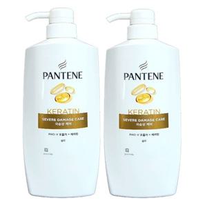 팬틴 극손상케어 샴푸 750ml x 2개 손상모발 케어