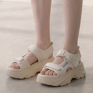 여자샌들 여성 통굽샌들 키높이 여름샌들