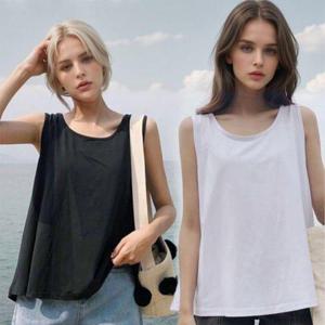 [오너클랜]인기상품 민소매 나시 티셔츠 여름 여성 루즈핏핏 [WFM8S26_260702]