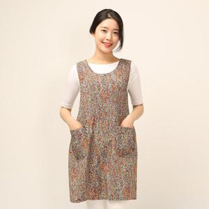 이솔홈 세이렌 쉬폰 원피스 앞치마