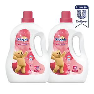 [무료배송] 스너글 섬유유연제 초고농축 블루밍 부케 2L 2개 (총 4L)