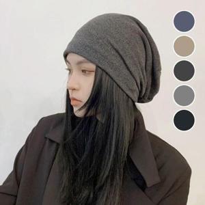 [OFLNO42Q]편한 신축성있는 통기성 좋은 라벨 비니 모자