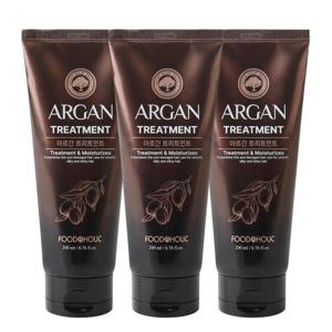 (3개)푸드어홀릭 아르간 트리트먼트 200ml/헤어팩