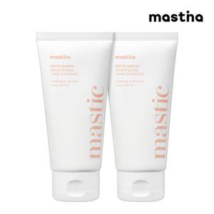 [본사공식] 매스티나 화이트매스틱 브라이트닝 폼클렌저 120ml 2개