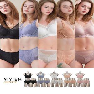 [비비안]비비안 스킨핏 쿨웨이브 편안한 레이스 보정 컴포트 여자속옷세트 5+5+5