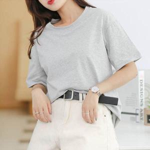 여성 캡내장 무지 반팔 1P 노브라 데일리 이너 티셔츠 WE36957