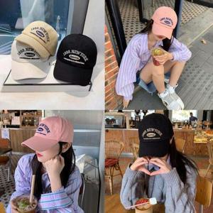 캡모자 빈티지 레터링 여성 야구 모자 WFMBK6L