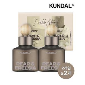 쿤달 퍼퓸 차량용 디퓨저 페어앤프리지아 75ml x4개
