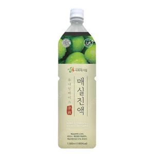 [유나인]유나인 베이스 매실진액 1.5L 과일원액 음료베이스 (23732831)