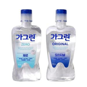 가그린 750ml (오리지널/제로) 휴대용 가글 WC628D4