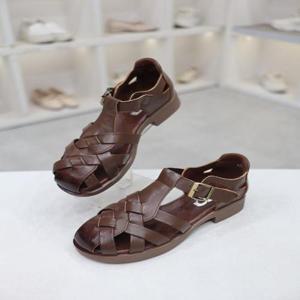 [코디엘루]소가죽 캐주얼 여성 스트랩 샌들 3cm CDSP500755