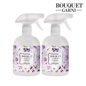 [부케가르니]부케가르니 섬유탈취제 화이트머스크향 500ml x2개