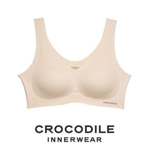 [크로커다일 이너웨어]에어로쿨 인견쉘론 V넥 심리스브라 1종 CDWBR6M07T