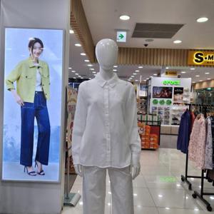 [피에이티]면아사 레터링자수 셔츠   1L41536-1_US