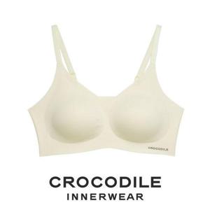 [크로커다일 이너웨어]에어로쿨 인견쉘론 스트랩 심리스브라 1종 CDWBR6M14T
