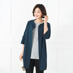 [모슬린]엄마옷 실버라인 차이나 자켓 613FGH259 마담/중년여성/빅사이즈/50대/60대