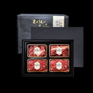 횡성한우 암소1등급 명품구이세트 6호 (등심400gx2팩+채끝400gx2팩)