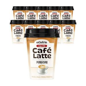 갤러리아_빙그레 오늘의 커피 카페라떼 250ml 10개입