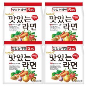 삼양 맛있는라면 115g X 20봉