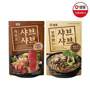 [샘표]샤브샤브 육수 200g X4팩 /밀푀유/즉석국/양념
