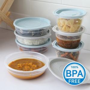 ♥적립금사용♥[국산] 전자렌지용 냉동밥 보관용기 4P+4P (450ml)