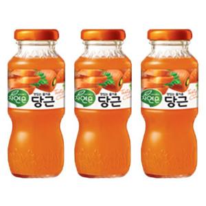 웅진 자연은 당근 180ml x 48병 꼬마병 병주스 병음료