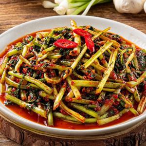 [더싱싱] 국내산 전라도식 열무김치 1kg 해썹인증