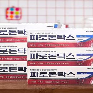 파로돈탁스 쿨링민트 치약 6개 코 스트코 잇몸 불소 구취제거 x3SET(SH)