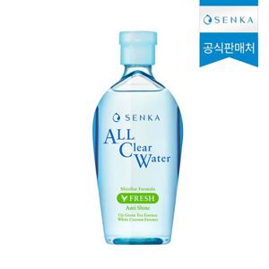 센카 올 클리어 워터 미셀라 포뮬러 프레시 230ml