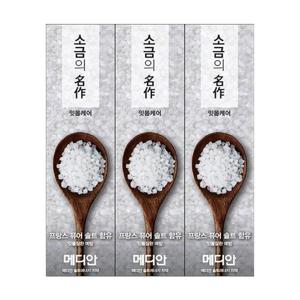 [메디안]메디안 소금의 명작 치약 120g 3입