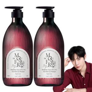 먼프리 대용량 맥주효모 단백질 탈모완화&볼륨 더블케어 퍼퓸 탈모케어 샴푸 1059ml 2개입