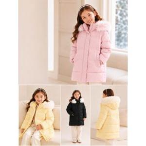 파스텔컬러의 한파용 여아 롱 덕다운자켓 KL82056[택가279,000]