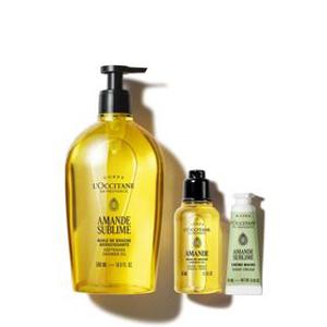 [기프트] 아몬드 소프트닝 샤워 오일 500ml 세트 (+디럭스 2종)