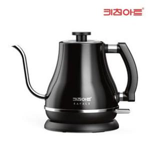 키친아트 라팔 베스트 레트로 스테인레스 전기 커피 드립포트 1.2L KK-D11 블랙