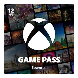 Xbox 게임패스 에센셜 12개월 이용권 / 한국전용 - xbox Digital Code