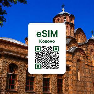 코소보 이심 eSIM 데이터 전용 종량제 | 프리슈티나·프리즈렌 여행 eSIM | 이심통