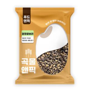 곡물앤픽 26년산 국산 검정찰보리 2kg 흑보리 흑찰보리쌀