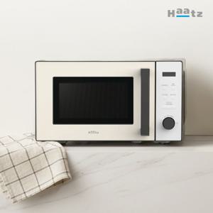 20L 회전형 전자레인지 소형 원룸 탕비실 크림베이지