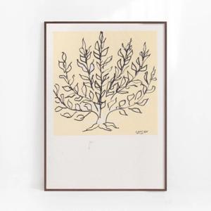 앙리 마티스 Le Buisson 15 x 21.5 cm 액자 포함