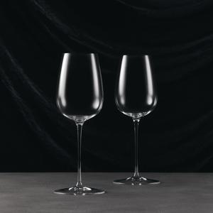 메종 드 화이트 크리스탈 와인잔 440ml 2P 선물 세트