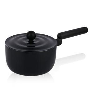 웨이브온 샌드블랙 IH 편수냄비 18cm