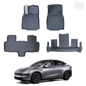 테슬라 모델 YL TPE매트 풀커버 1+2+3열 바닥매트 차량용품
