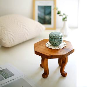 레인트리 원목 차탁 다도상 다과상 호족반 소 (20cm)