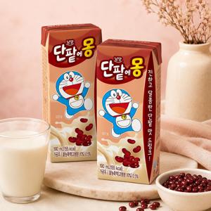단팥에몽 190ml 48팩 멸균우유