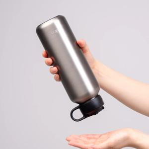 클리나 그립온 원터치 스텐 보온보냉 텀블러 운동 등산 캠핑 물병 620ml