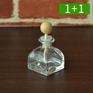 1+1 우드볼 디퓨저공병 50ml 디퓨저용기 차량용 실내용