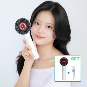모딘 웨이브 두피 케어 마사지기+두피앰플 2종 세트 HMB01